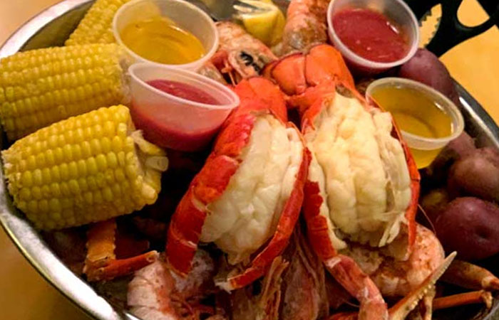 Steamed Seafood