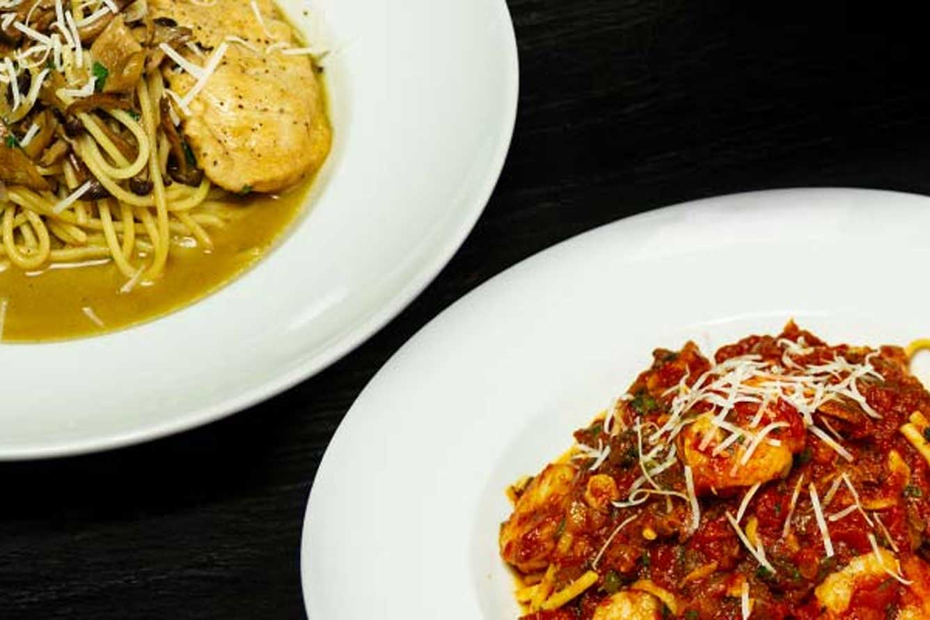 Vincenzo's Bistro serving a variety of italian food