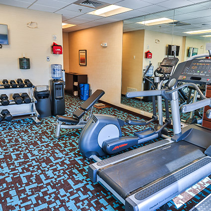 Wavecrest Lodge fitness center